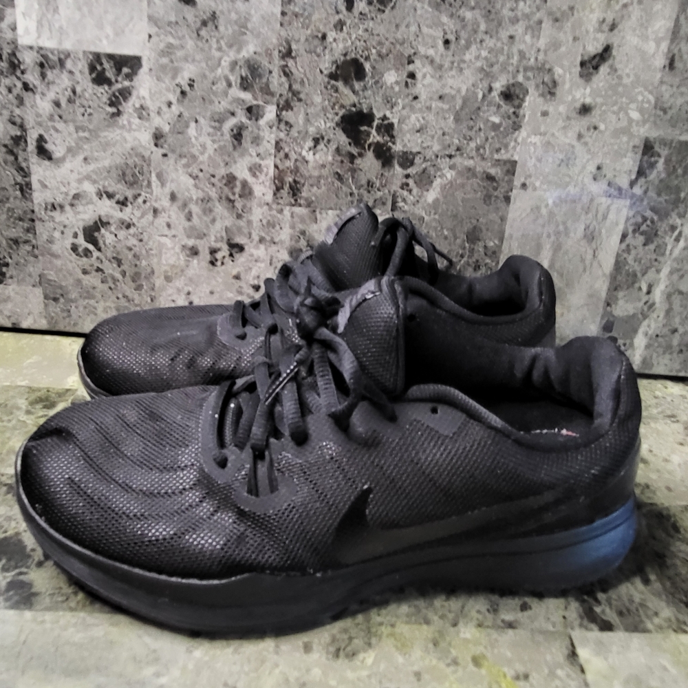 Nike Womens In-Season TR 7 Training Shoes Black 922929-002 Low Top Lace Up Sz. 9